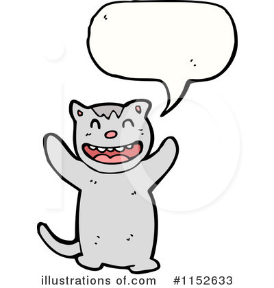 Royalty-Free (RF) Cat Clipart Illustration by lineartestpilot - Stock Sample #1152633