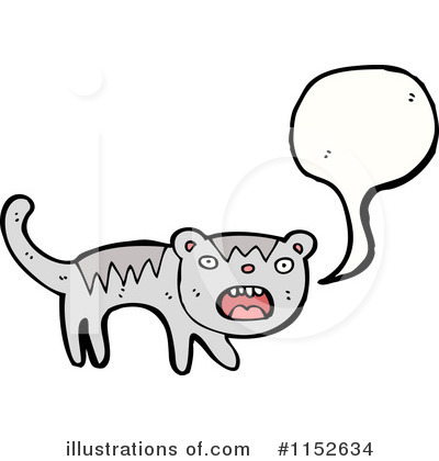 Royalty-Free (RF) Cat Clipart Illustration by lineartestpilot - Stock Sample #1152634