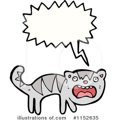 Royalty-Free (RF) Cat Clipart Illustration by lineartestpilot - Stock Sample #1152635