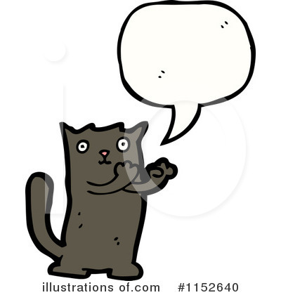 Royalty-Free (RF) Cat Clipart Illustration by lineartestpilot - Stock Sample #1152640