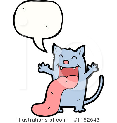 Royalty-Free (RF) Cat Clipart Illustration by lineartestpilot - Stock Sample #1152643