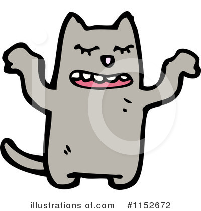 Royalty-Free (RF) Cat Clipart Illustration by lineartestpilot - Stock Sample #1152672