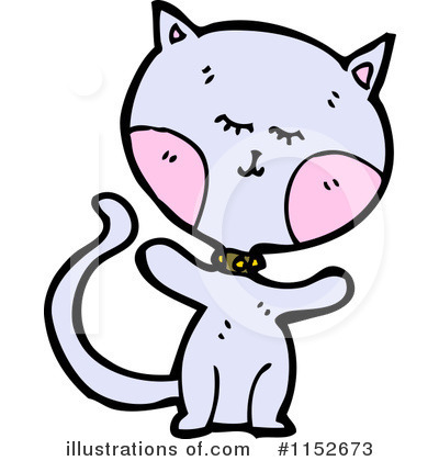 Royalty-Free (RF) Cat Clipart Illustration by lineartestpilot - Stock Sample #1152673