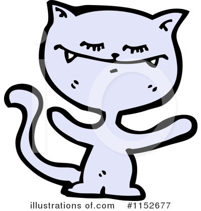 Royalty-Free (RF) Cat Clipart Illustration by lineartestpilot - Stock Sample #1152677