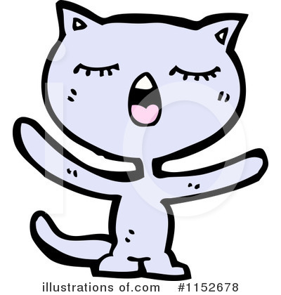 Royalty-Free (RF) Cat Clipart Illustration by lineartestpilot - Stock Sample #1152678