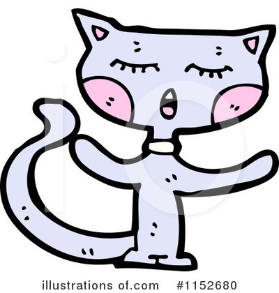 Royalty-Free (RF) Cat Clipart Illustration by lineartestpilot - Stock Sample #1152680