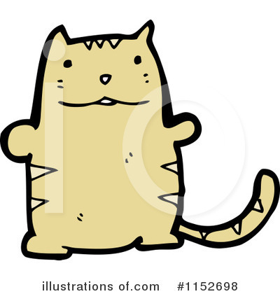 Royalty-Free (RF) Cat Clipart Illustration by lineartestpilot - Stock Sample #1152698