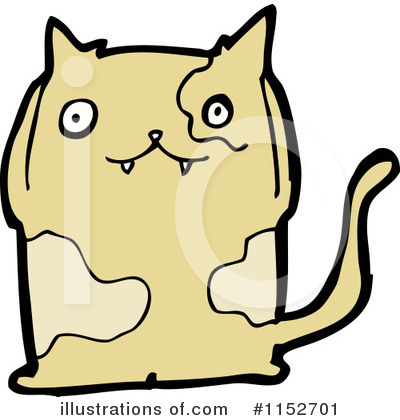 Royalty-Free (RF) Cat Clipart Illustration by lineartestpilot - Stock Sample #1152701