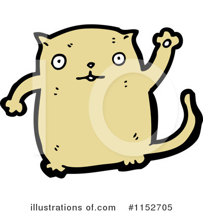 Royalty-Free (RF) Cat Clipart Illustration by lineartestpilot - Stock Sample #1152705