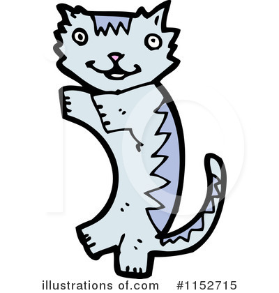 Royalty-Free (RF) Cat Clipart Illustration by lineartestpilot - Stock Sample #1152715