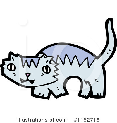 Royalty-Free (RF) Cat Clipart Illustration by lineartestpilot - Stock Sample #1152716