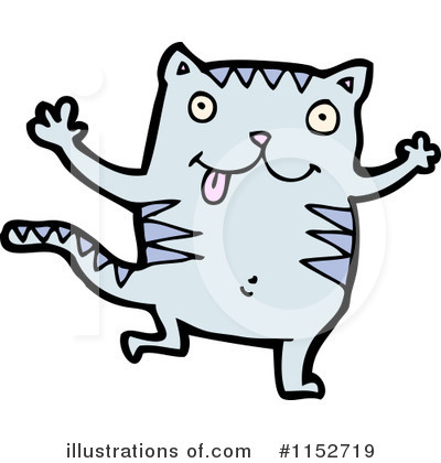 Royalty-Free (RF) Cat Clipart Illustration by lineartestpilot - Stock Sample #1152719