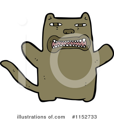 Royalty-Free (RF) Cat Clipart Illustration by lineartestpilot - Stock Sample #1152733