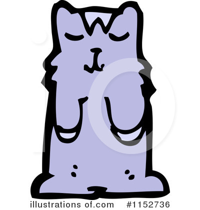 Royalty-Free (RF) Cat Clipart Illustration by lineartestpilot - Stock Sample #1152736