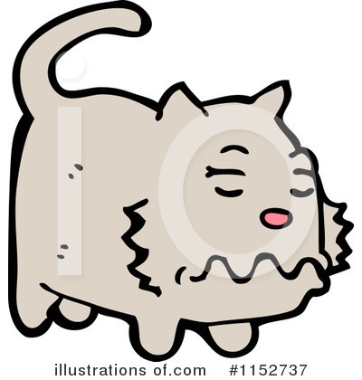 Royalty-Free (RF) Cat Clipart Illustration by lineartestpilot - Stock Sample #1152737