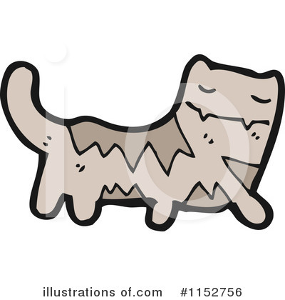 Royalty-Free (RF) Cat Clipart Illustration by lineartestpilot - Stock Sample #1152756