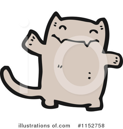 Royalty-Free (RF) Cat Clipart Illustration by lineartestpilot - Stock Sample #1152758