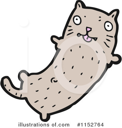 Royalty-Free (RF) Cat Clipart Illustration by lineartestpilot - Stock Sample #1152764