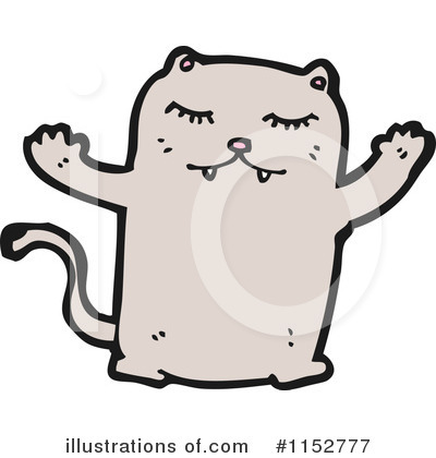 Royalty-Free (RF) Cat Clipart Illustration by lineartestpilot - Stock Sample #1152777