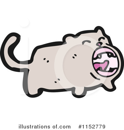 Royalty-Free (RF) Cat Clipart Illustration by lineartestpilot - Stock Sample #1152779