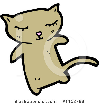 Royalty-Free (RF) Cat Clipart Illustration by lineartestpilot - Stock Sample #1152788