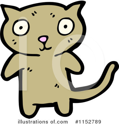 Royalty-Free (RF) Cat Clipart Illustration by lineartestpilot - Stock Sample #1152789