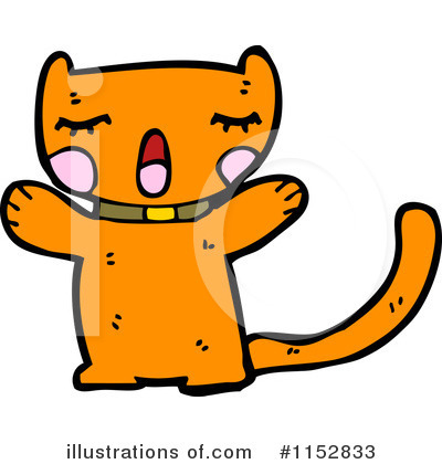 Royalty-Free (RF) Cat Clipart Illustration by lineartestpilot - Stock Sample #1152833