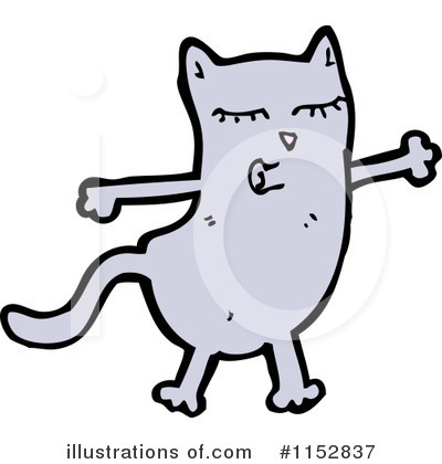 Royalty-Free (RF) Cat Clipart Illustration by lineartestpilot - Stock Sample #1152837