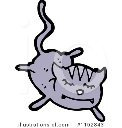 Royalty-Free (RF) Cat Clipart Illustration by lineartestpilot - Stock Sample #1152843