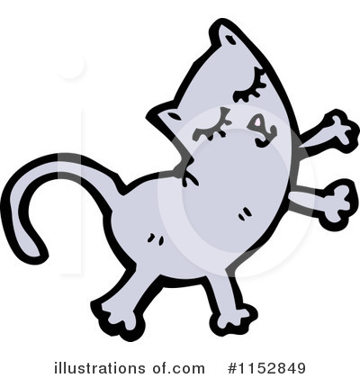 Royalty-Free (RF) Cat Clipart Illustration by lineartestpilot - Stock Sample #1152849
