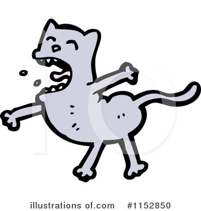 Royalty-Free (RF) Cat Clipart Illustration by lineartestpilot - Stock Sample #1152850