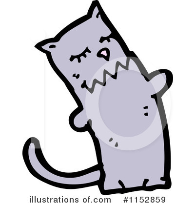 Royalty-Free (RF) Cat Clipart Illustration by lineartestpilot - Stock Sample #1152859