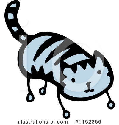 Royalty-Free (RF) Cat Clipart Illustration by lineartestpilot - Stock Sample #1152866