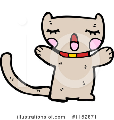 Royalty-Free (RF) Cat Clipart Illustration by lineartestpilot - Stock Sample #1152871