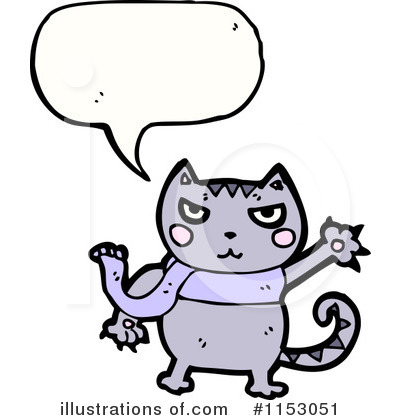 Royalty-Free (RF) Cat Clipart Illustration by lineartestpilot - Stock Sample #1153051