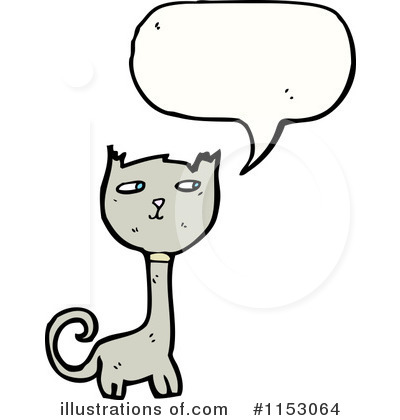 Royalty-Free (RF) Cat Clipart Illustration by lineartestpilot - Stock Sample #1153064