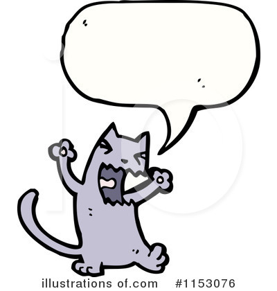 Royalty-Free (RF) Cat Clipart Illustration by lineartestpilot - Stock Sample #1153076