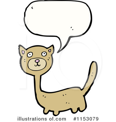 Royalty-Free (RF) Cat Clipart Illustration by lineartestpilot - Stock Sample #1153079