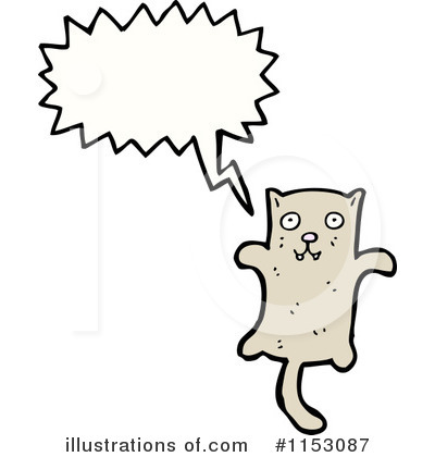Royalty-Free (RF) Cat Clipart Illustration by lineartestpilot - Stock Sample #1153087