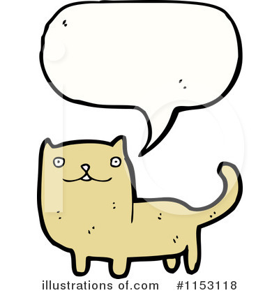 Royalty-Free (RF) Cat Clipart Illustration by lineartestpilot - Stock Sample #1153118