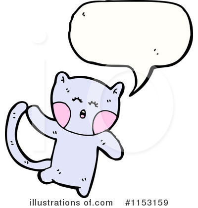 Royalty-Free (RF) Cat Clipart Illustration by lineartestpilot - Stock Sample #1153159