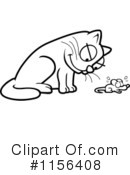 Cat Clipart #1156408 by Cory Thoman