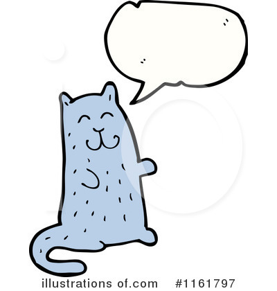 Royalty-Free (RF) Cat Clipart Illustration by lineartestpilot - Stock Sample #1161797