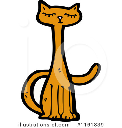 Royalty-Free (RF) Cat Clipart Illustration by lineartestpilot - Stock Sample #1161839