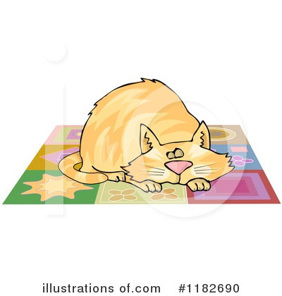 Royalty-Free (RF) Cat Clipart Illustration by djart - Stock Sample #1182690