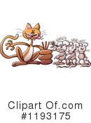 Cat Clipart #1193175 by Zooco
