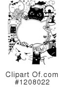 Cat Clipart #1208022 by BNP Design Studio
