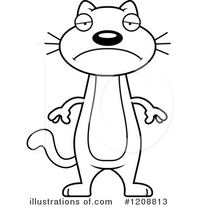 Royalty-Free (RF) Cat Clipart Illustration by Cory Thoman - Stock Sample #1208813