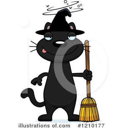 Royalty-Free (RF) Cat Clipart Illustration by Cory Thoman - Stock Sample #1210177