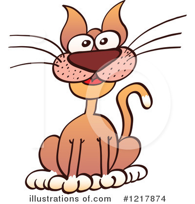 Royalty-Free (RF) Cat Clipart Illustration by Zooco - Stock Sample #1217874